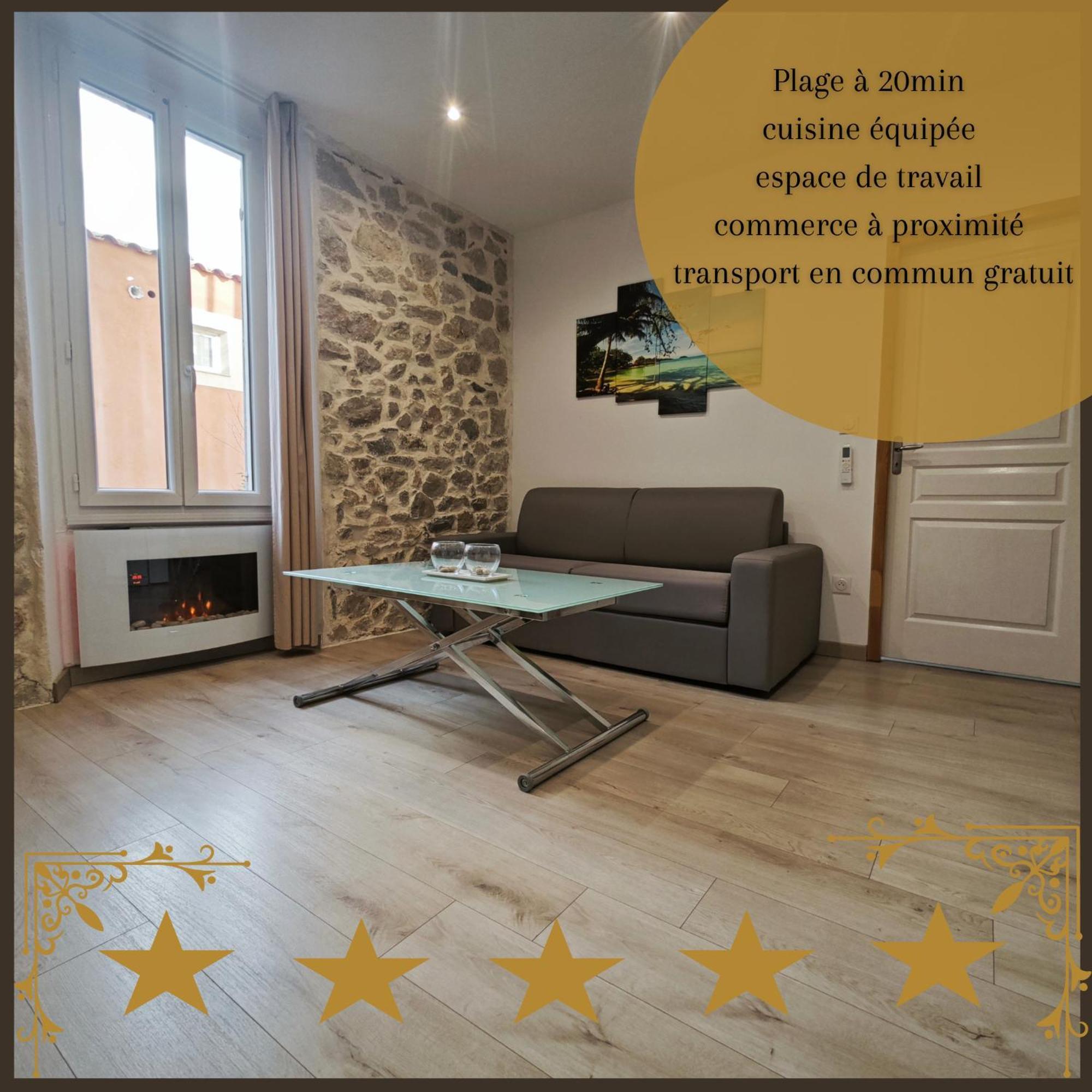 Appartement Tout Confort A 2 Pas Du Centre Ville Aubagne Eksteriør bilde
